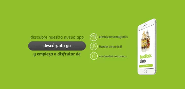 Llaollao app y refréscate este verano