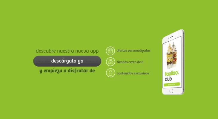 Llaollao app y refréscate este verano