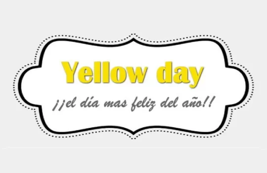 El día mas feliz del año el Yellow Day