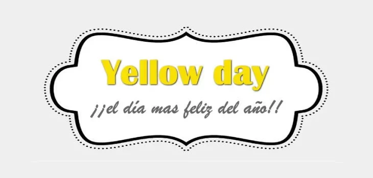 El día mas feliz del año el Yellow Day