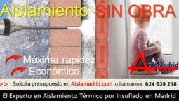 aislamiento térmico por insuflado