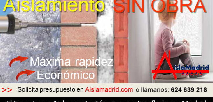 aislamiento térmico por insuflado