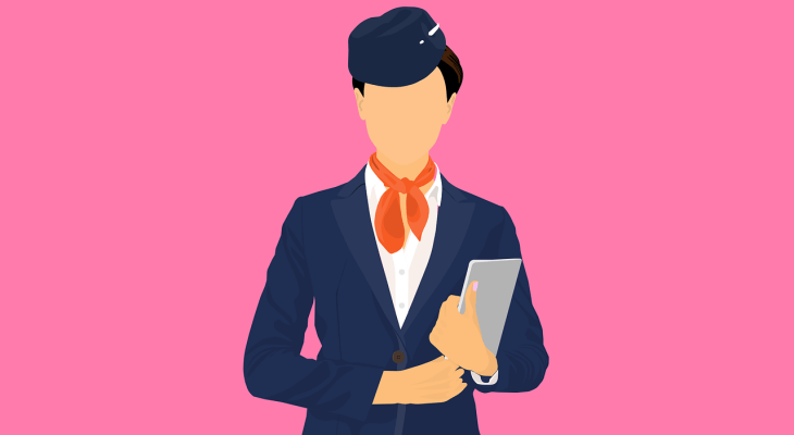 tripulante cabina de pasajeros