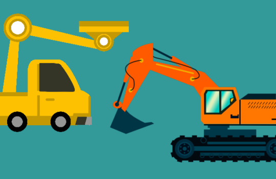Maquinaria de construcción en Madrid